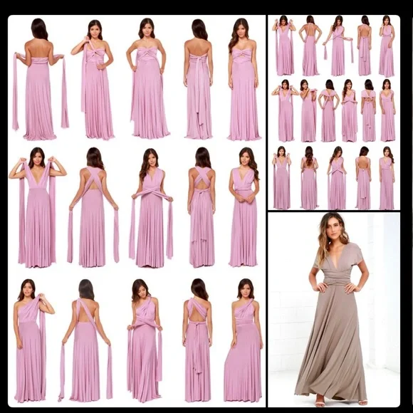 Convertible Maxi Dress - Picture 5 of 9